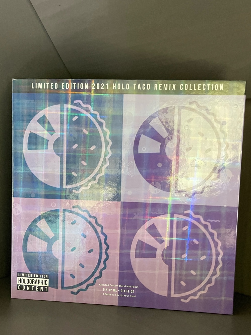 Limited Edition 2021 Holo Taco Remix Collection -EMPTY BOX